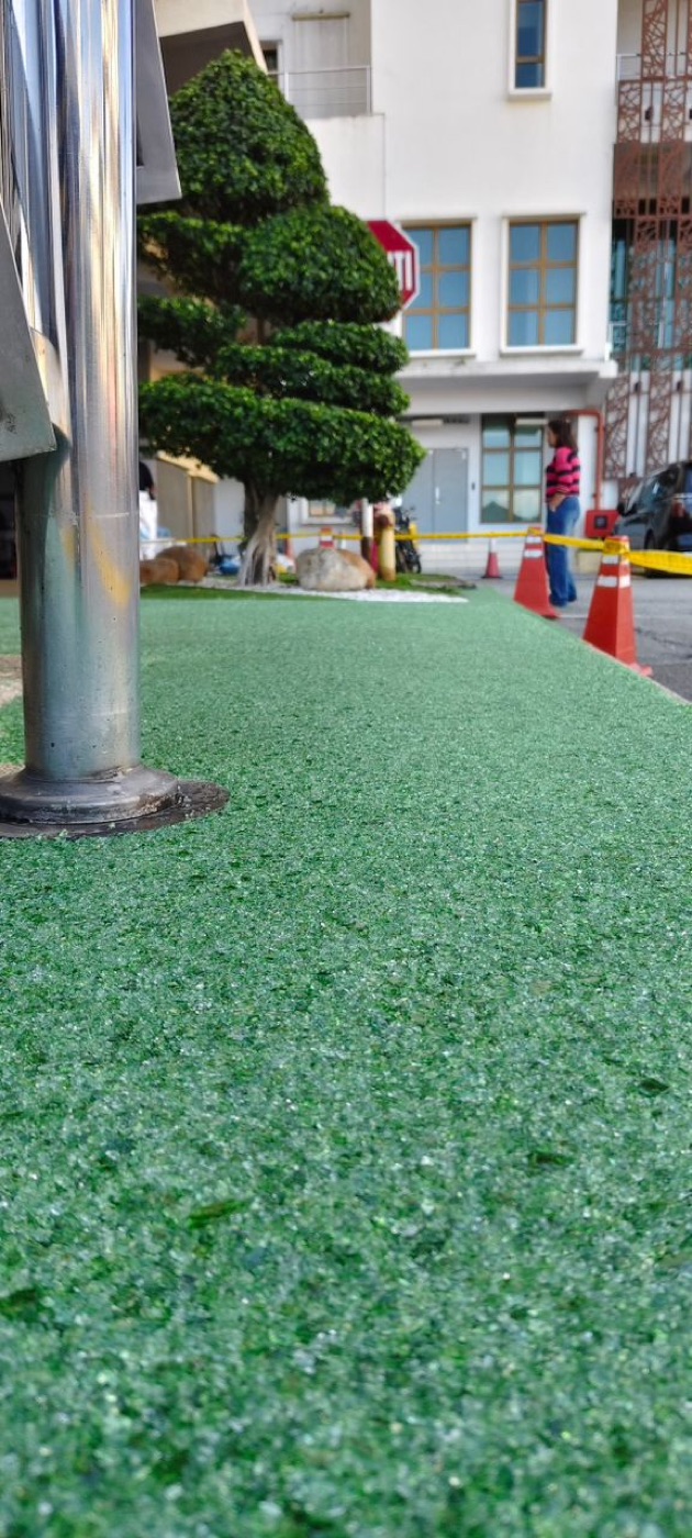 GLASTE resurfaced public walkway in Kajang